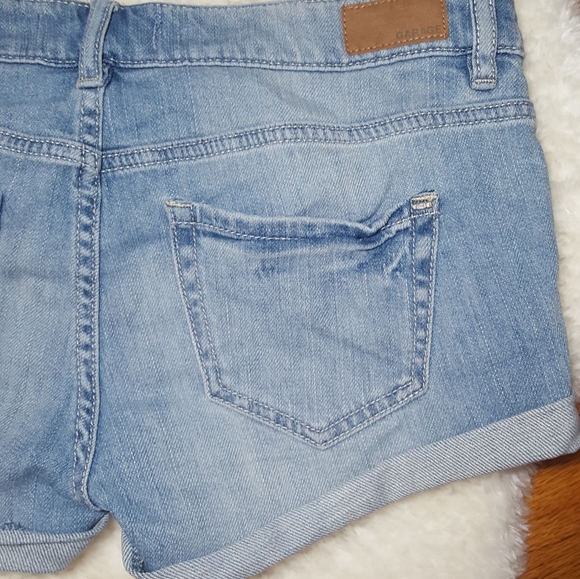 Garage Light Blue Wash Flirty Shorts - Picture 7 of 11